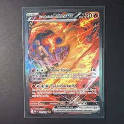 Team Rockets Moltres EX Destined Rivals 229/182 Secret Art Rare Card - Image 1