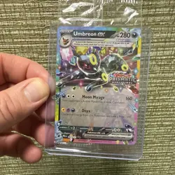 Pokemon TCG Umbreon ex Prismatic Evolutions Stamp Promo Card 060/131 - SEALED - Image 1