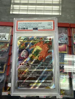 Charizard VSTAR SWSH262 Promo Card Holo Psa 9 - Image 1