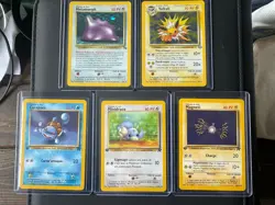 Pokemon Team Rocket French Card Lot - Metamorph, Voltali, Magneti - Image 1