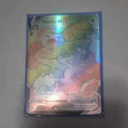 Pokemon Snorlax VMAX Full Art Secret Rare Holo 206/202 Sword & Shield Card - Image 1