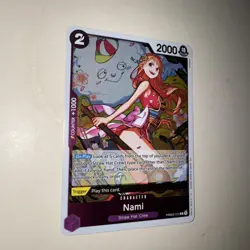 One Piece TCG Nami Rare Holo PRB02-012 The Best Vol.2 English NM Card Game CCG - Image 2