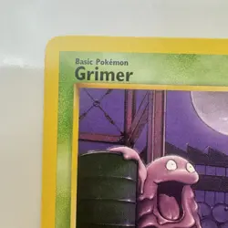 Grimer 48/62 Fossil 1st Edition Non-Holo Common Pokemon Card NM - Image 3