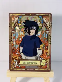 Sasuke Uchiha NRSA01-SP-002L5 Naruto Kayou Heavens Scroll English Card NM - Image 1