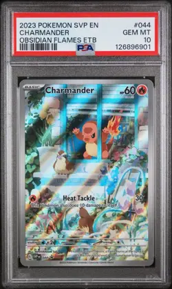 Charmander 044 Sv: Scarlet & Violet Promo Cards Holo PSA 10 - Image 1