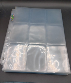 Ultra PRO 50 Ct 9 Pocket Silver Series Card Holder Sheets - Pre-owned - Image 4