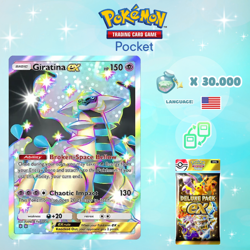 Pokemon TCG Pocket - Shiny Giratina ex Full Art Card (English) - Image 1