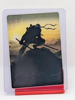 Leonardo, Sewer Samurai Art Card [20/54] #20 Magic TMNT Art Series - Image 1
