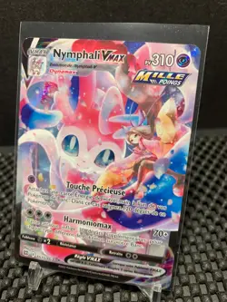 Pokemon Card NYMPHALI TG15/TG30 Vmax Full Art FA Sword and Shield9 EB09 FR - Image 1