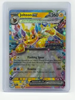 Jolteon ex [Stamped] #30 Pokemon Prismatic Evolutions Surprise box - Image 1