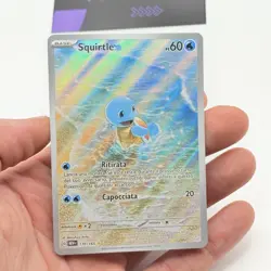 CARTA POKEMON SQUIRTLE 170/165 MEW 151 - ITA - NEAR MINT - Image 2