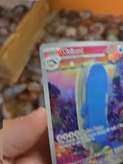 Pokemon TCG Wailord 162/159 Journey Together Illustration Rare Holo Card Nm - Image 5