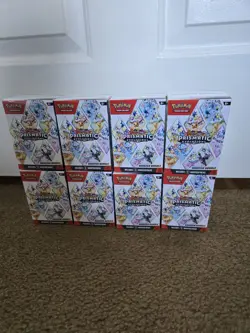 Pokemon Prismatic Evolutions Booster Bundle Box Set Lot of 8 English 2025 - Image 2