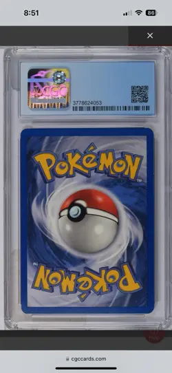 Pokemon TCG, Magneton, Base Set 2, 9/130, Graded 8.5 with CGC - Image 2