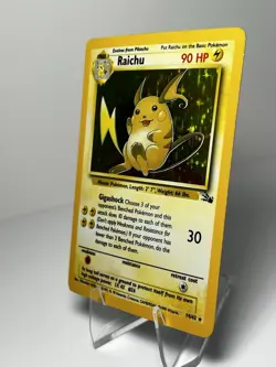 Pokemon TCG Raichu Fossil Holo Rare - Image 3