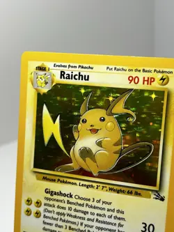Pokemon TCG Raichu Fossil Holo Rare - Image 4