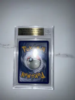 Pokemon TCG Beckett Gold 9.5 Team Rockets Mewtwo EX 231/182 Destined Rivals SIR - Image 3