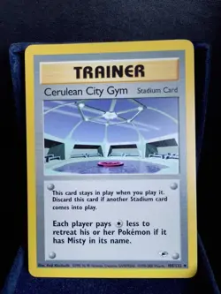 Pokemon TCG 108/132 Trainer Cerulean City Gym Gym Challenge English Vintage NM - Image 1