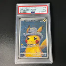2023 Pokemon Black Star SV Promo 085 Van Gogh Pikachu With Grey Felt Hat PSA 9 - Image 1