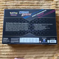 POKEMON TCG - CROWN ZENITH Shiny Zamazenta - Premium Figure Collection Box - NEW - Image 5