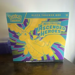 Pokemon Mega Evolution Ascended Heroes Elite Trainer Box Dragonite Zekrom - Image 1