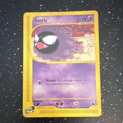 Gastly 57/144 Expedition Base Set Common Regular Pokemon TCG English - Image 1