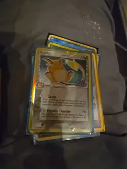 2005 POKEMON EX DEOXYS #44 PLUSLE-REVERSE FOIL PSA 8 - Image 3