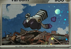 Pokemon TCG Promo SVP 026 Cosmos Holographic Varoom w Swirl Near Mint - Image 2