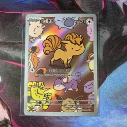 After Skool Hobby Ditto Vulpix 17 Series 2 Holo Pokemon Fan Art Genetic Mystery - Image 1