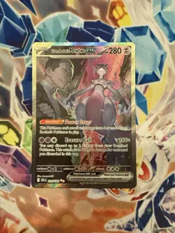 Pokemon TCG Team Rockets Mewtwo EX 213/182 NM - Image 1