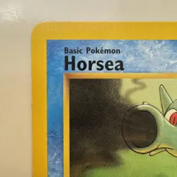 Horsea 1999 Fossil #49/62 1st Edition RAW TCG Near Mint - Image 3
