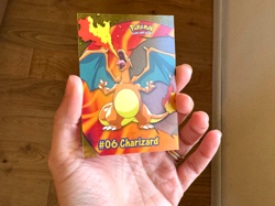 Charizard Topps 2000 TV Clear - CLEAN / NM Vintage Pokemon - Image 1