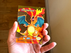 Charizard Topps 2000 TV Clear - CLEAN / NM Vintage Pokemon - Image 2