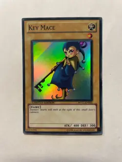 Yu-Gi-Oh! Key Mace WP11-EN002 Limited Edition Super Rare Fairy Monster - Image 1