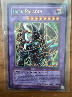 Yugioh Dark Paladin DMG-001 Limited Edition Secret Rare - Image 1