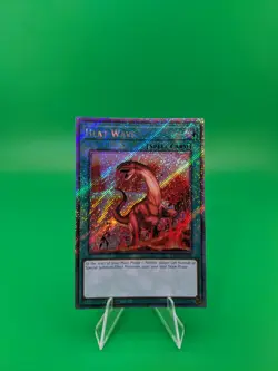 Yu-Gi-Oh! Heat Wave RA03-EN058 Platinum Secret Rare - Image 1