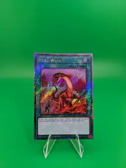 Yu-Gi-Oh! Heat Wave RA03-EN058 Platinum Secret Rare - Image 2