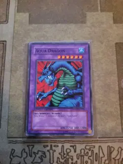 YUGIOH AQUA DRAGON MDP2-EN013 COMMON LIMITED ED LP PROMO - Image 1