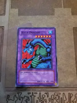 YUGIOH AQUA DRAGON MDP2-EN013 COMMON LIMITED ED LP PROMO - Image 2