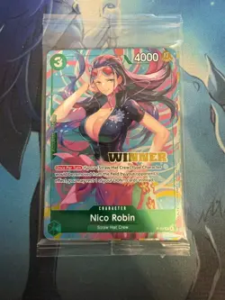 One Piece CCG Heroine Winner Pack (SEALED) Nami/Bonney/Nico Robin - Image 1