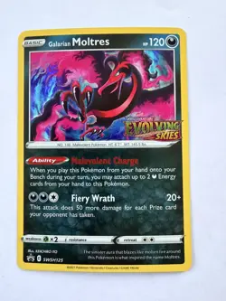 Galarian Moltres - (Prerelease) SWSH125 SWSH: Sword & Shield Promo Cards NM - Image 1