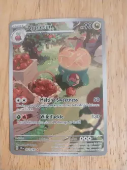 Pokemon TCG Appletun 211/191 Surging Sparks Full Art Holo Card Illustration Rare - Image 2