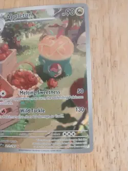 Pokemon TCG Appletun 211/191 Surging Sparks Full Art Holo Card Illustration Rare - Image 3