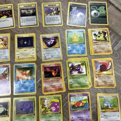 Vintage WOTC Dark Team Rocket Non Holo Pokemon Card Bundle - Image 3