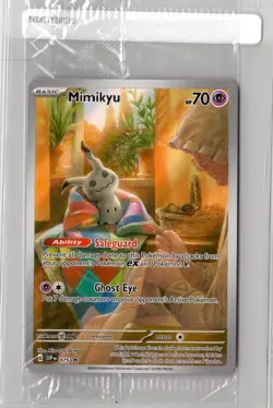 Mimikyu SVP075 - Pokemon Scarlet & Violet Promo Ultra Rare Holo Card - (B) - Image 1