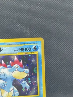 Pokemon Card - Feraligatr Vintage Rare Holo 160 - Japanese Neo Genesis MT - Image 3