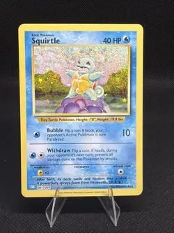 Squirtle Classic Collection Trading Card Game 001/034, Near Mint Condition - Image 1