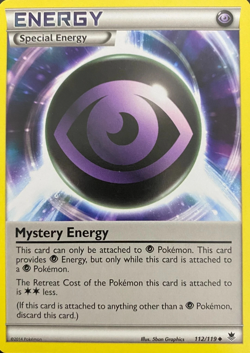 Pokemon Card - Mystery Energy - Phantom Forces - Rare - 112/119 - Image 1