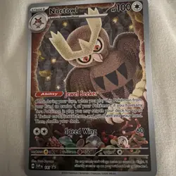 Noctowl - 141 (Pokemon Center Exclusive) 141 Sv: Scarlet & Violet Promo Cards... - Image 4