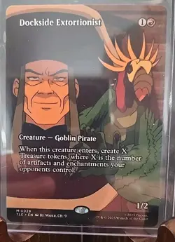 Dockside Extortionist (Borderless) Avatar: The Last Airbender MTG Regular NM - Image 1